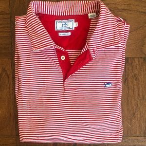 Southern Tide striped polo